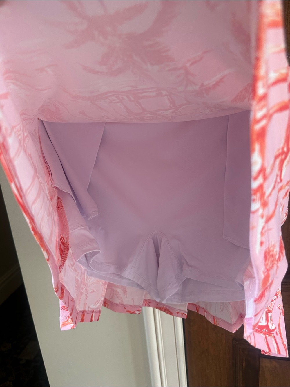 J McLaughlin NWT Pink/Coral Parisian pergola  Skort NWT Medium (6-8) - Picture 5 of 6